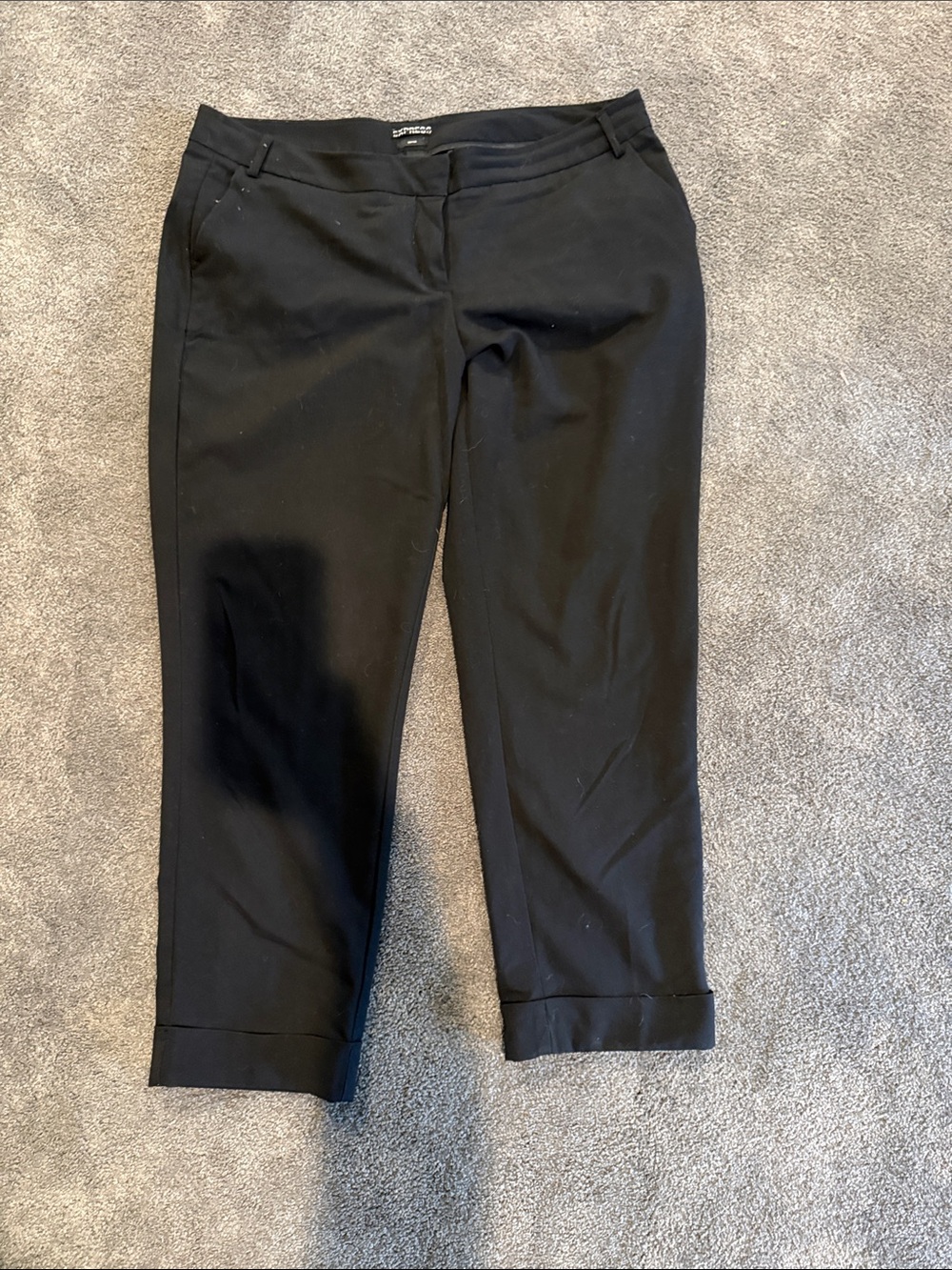 Express Editor Black Dress Pants